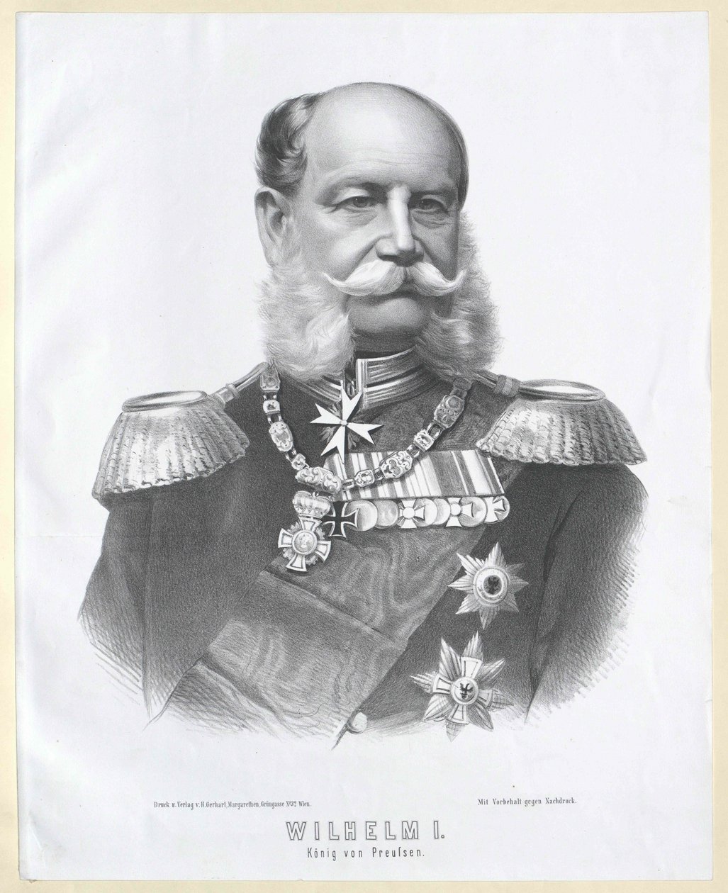Imperador Guilherme I de Artist Unknown