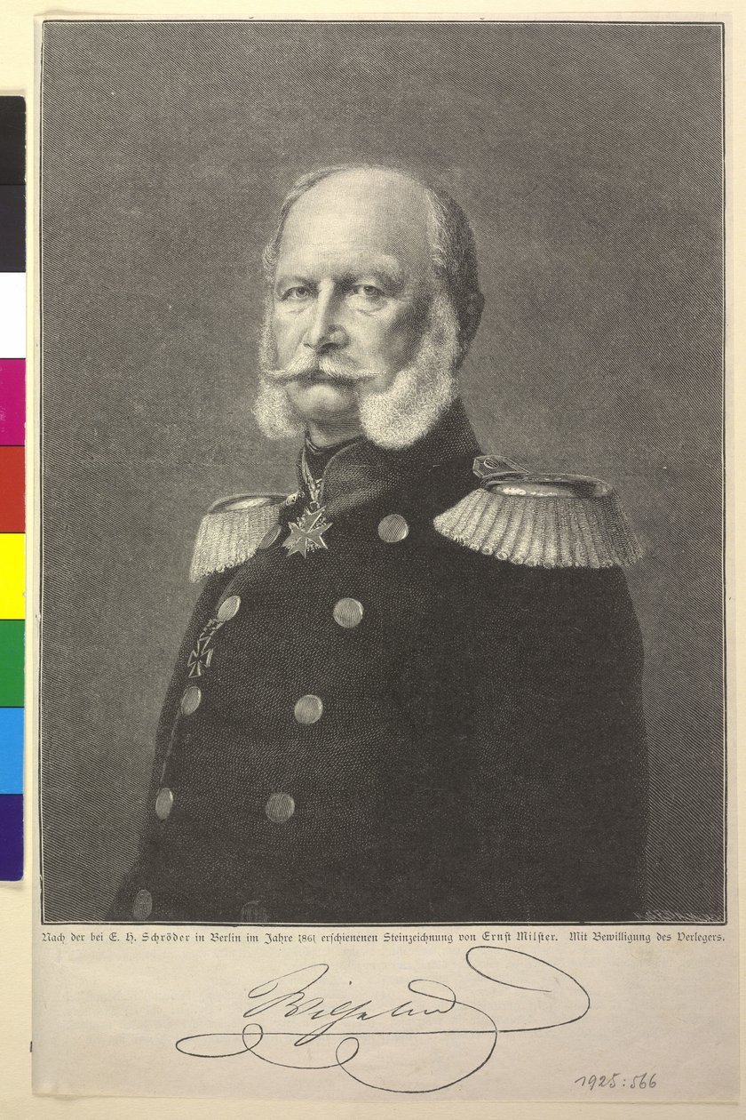 Imperador Guilherme I de Artist Unknown