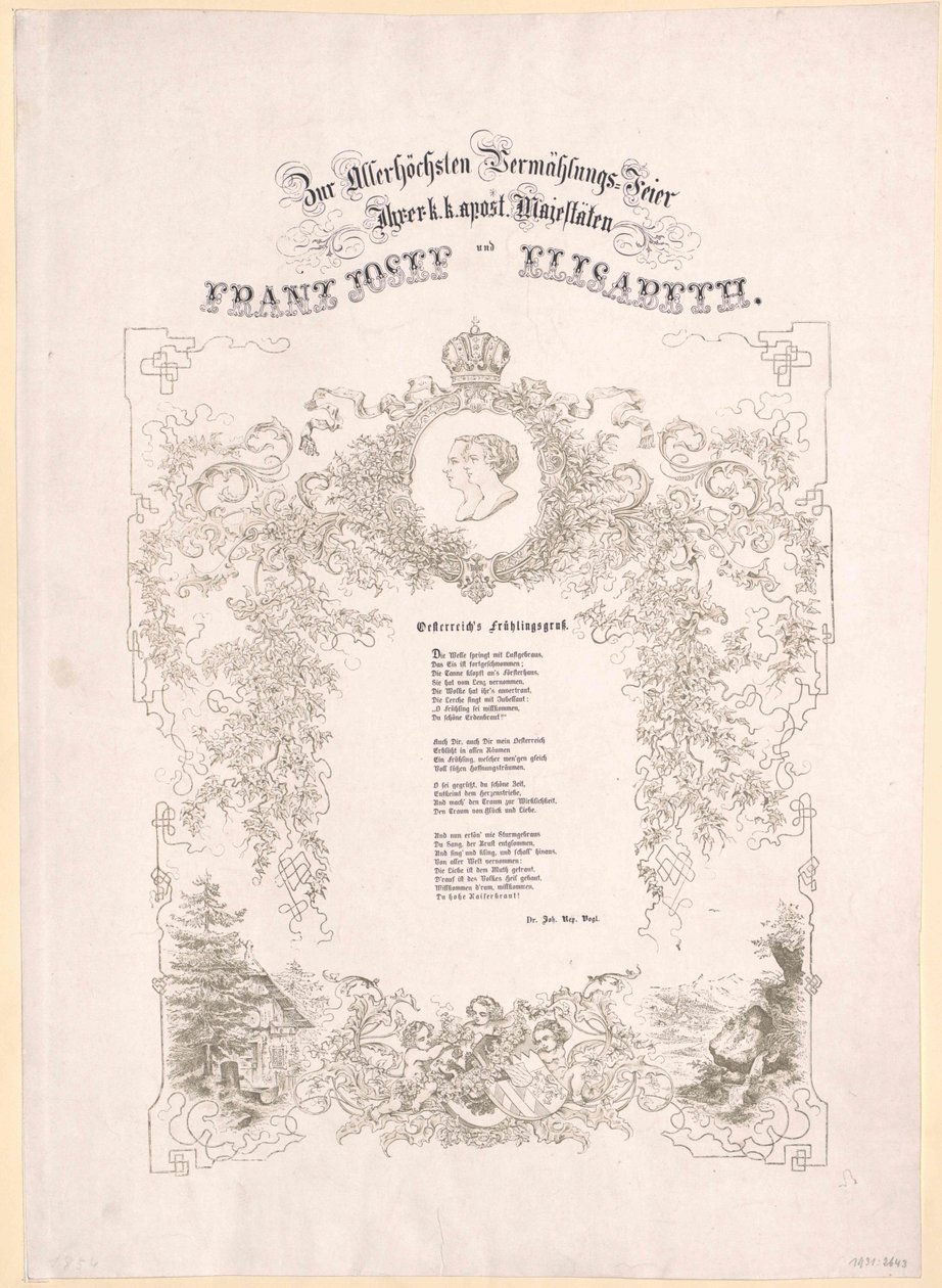 Imperador da Áustria Franz Joseph I de Artist Unknown