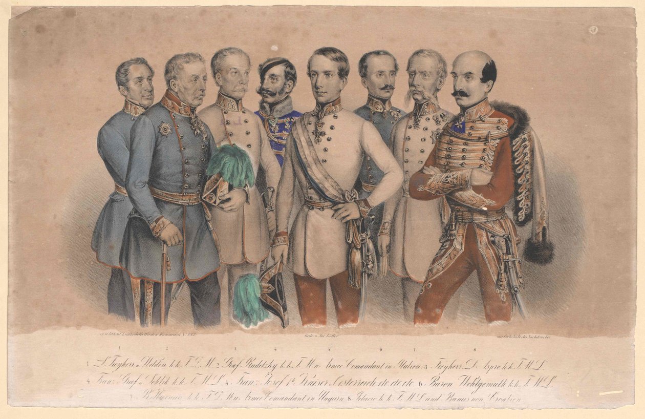 Imperador da Áustria Franz Joseph I de Artist Unknown