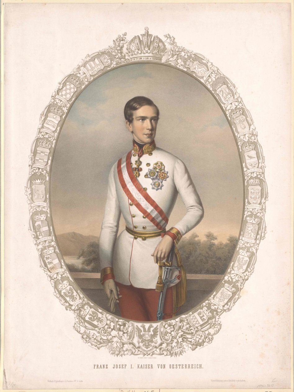 Imperador da Áustria Franz Joseph I de Artist Unknown
