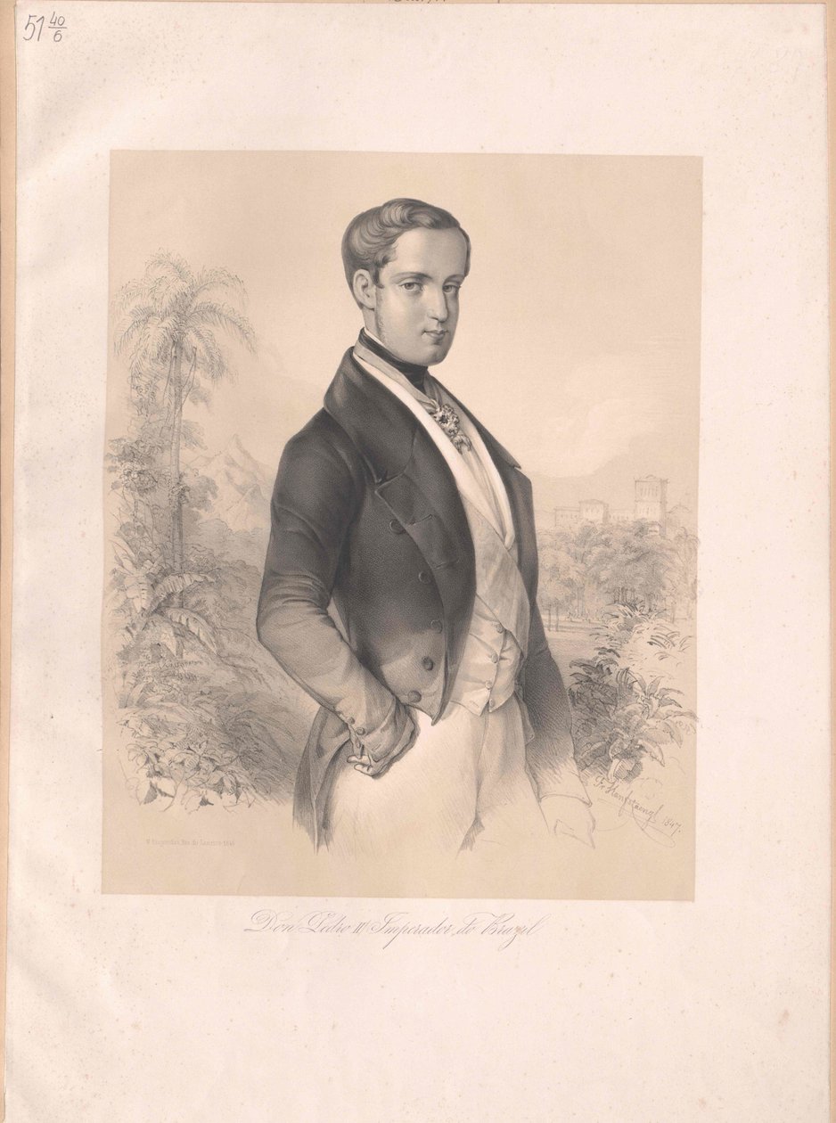 Imperador do Brasil Pedro II de Artist Unknown