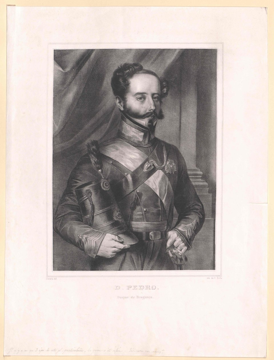 Imperador do Brasil Pedro I de Artist Unknown