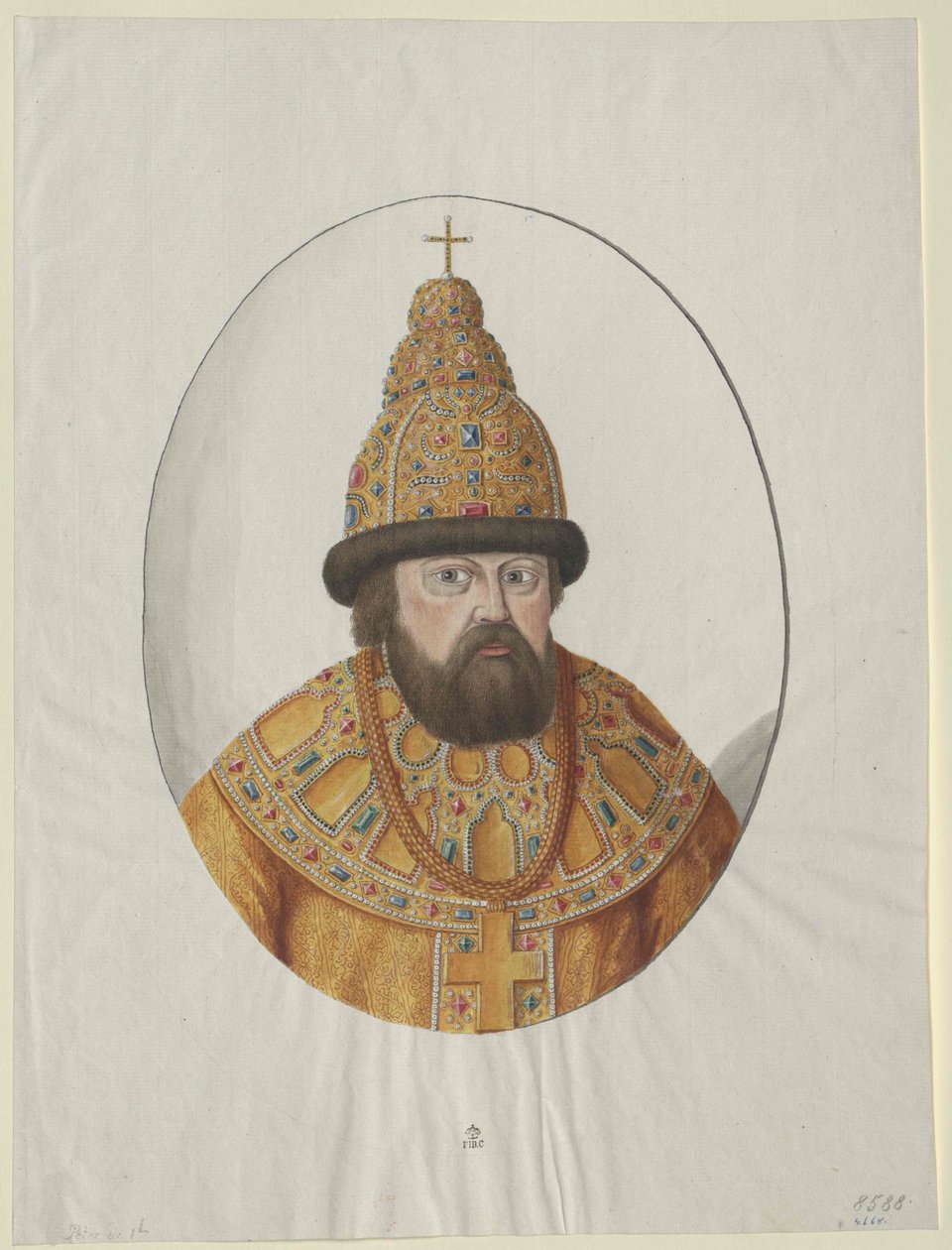 Imperador da Rússia Aleksey de Artist Unknown