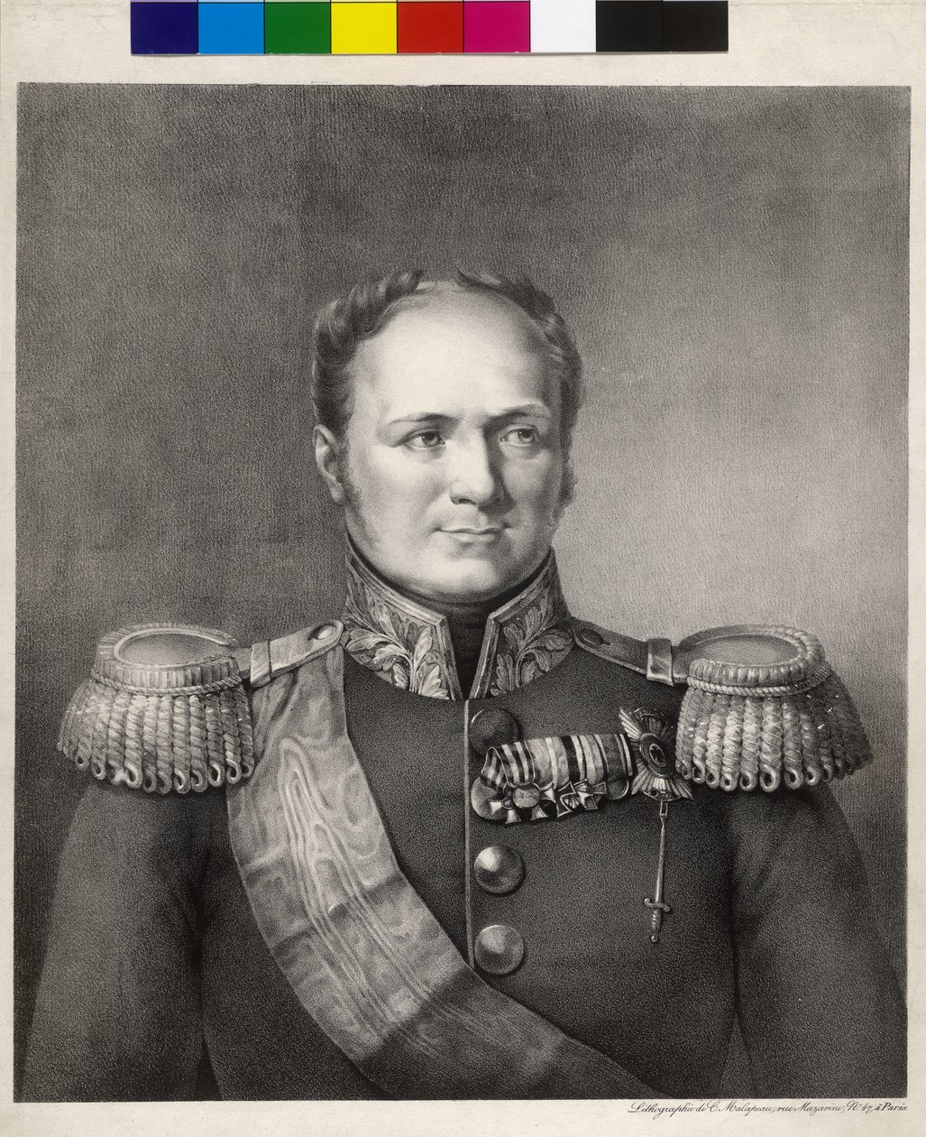 Imperador da Rússia Alexandre I de Artist Unknown