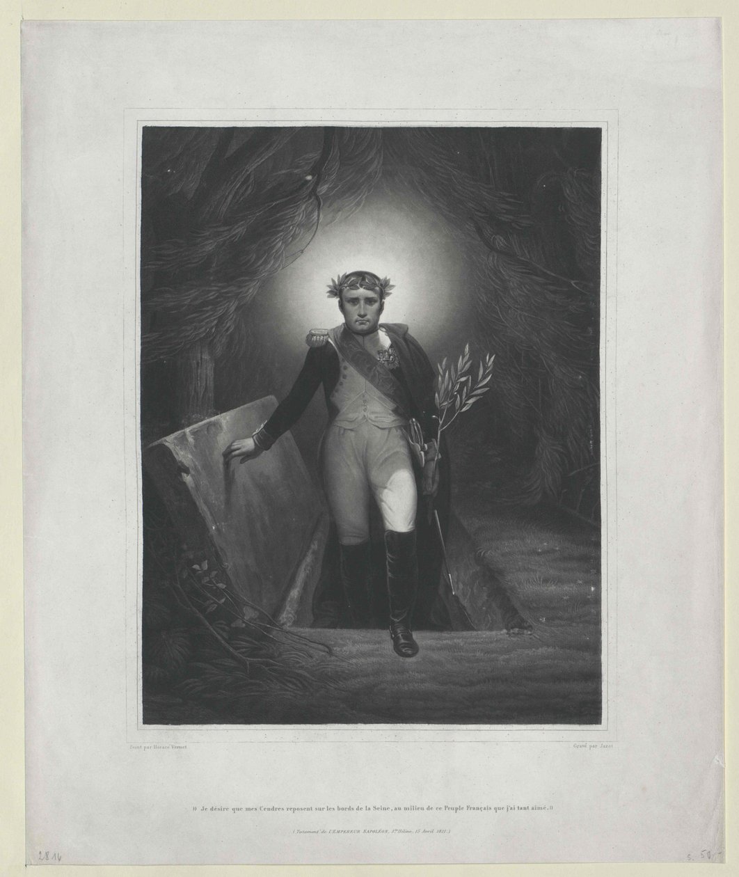 Imperador dos franceses Napoleão I Bonaparte de Artist Unknown