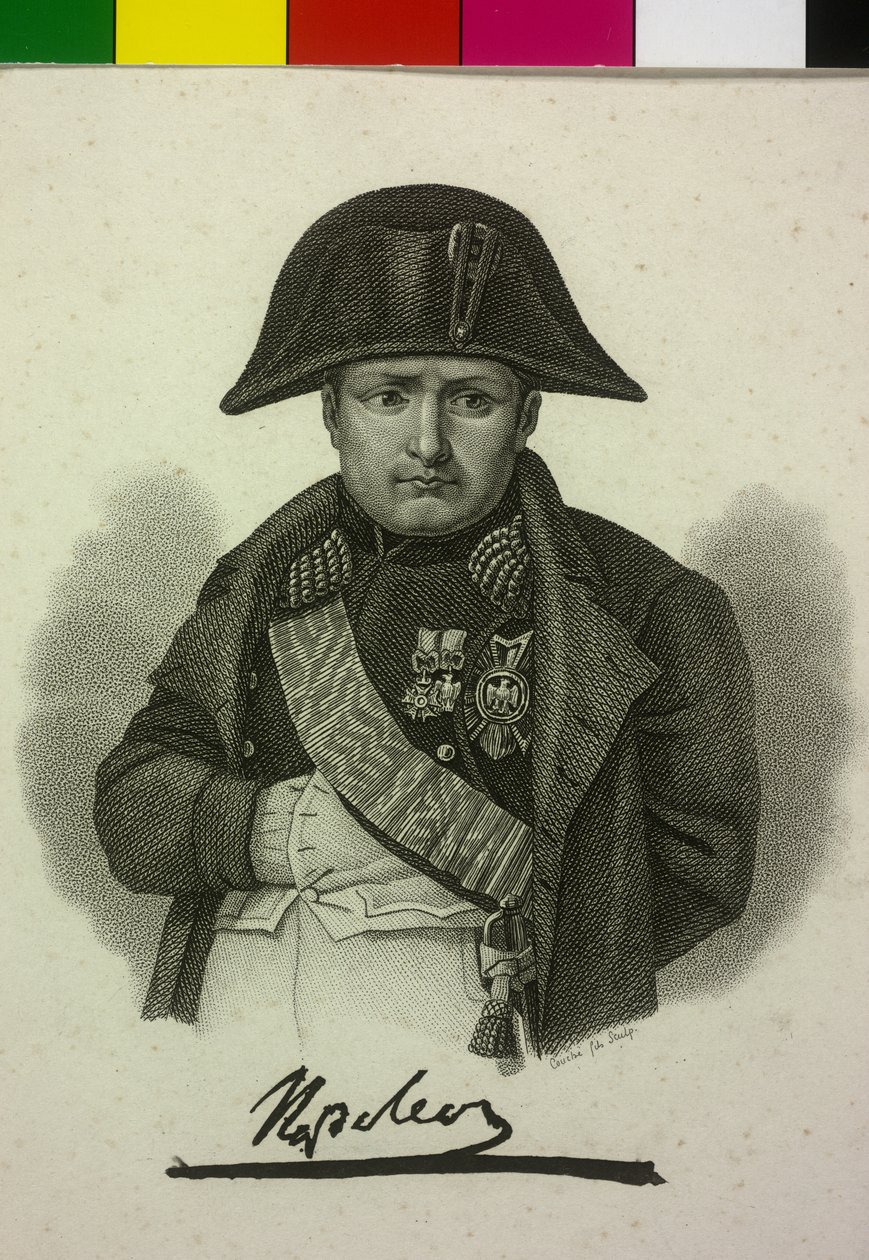Imperador dos franceses Napoleão I Bonaparte de Artist Unknown