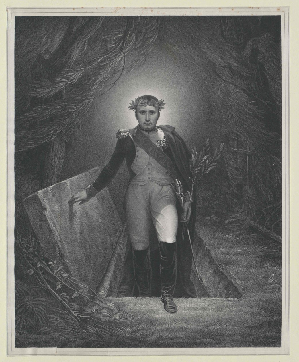 Imperador dos franceses Napoleão I Bonaparte de Artist Unknown