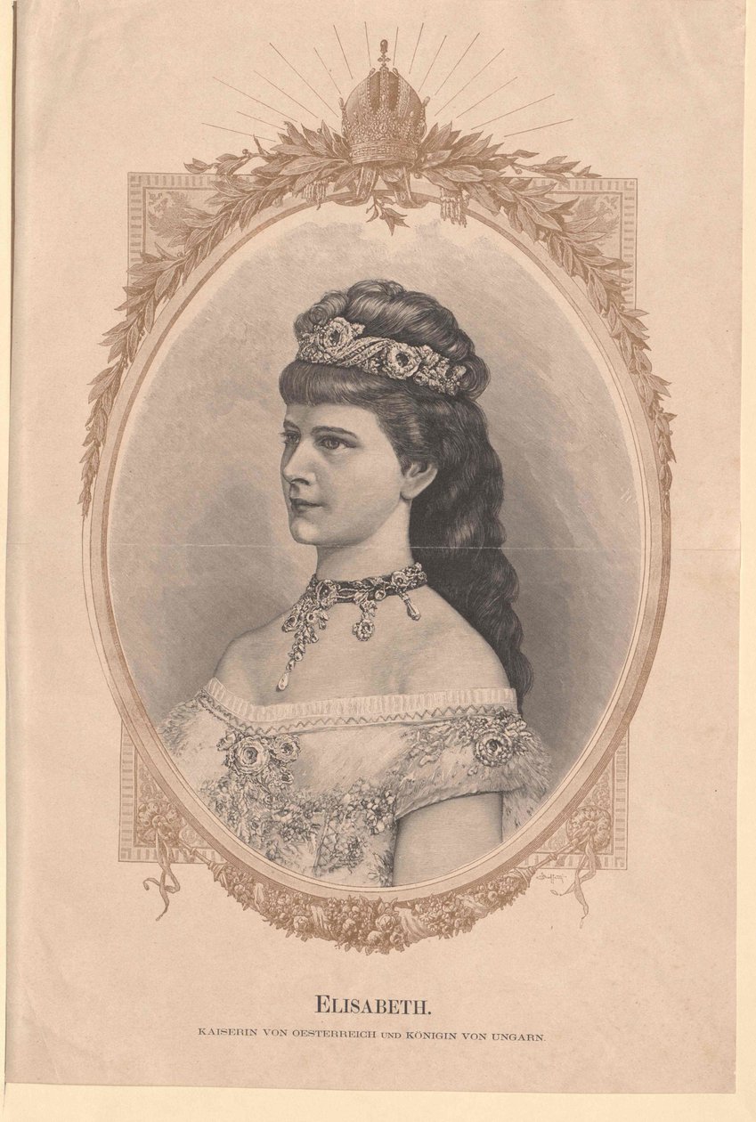 Imperatriz da Áustria Elisabeth de Artist Unknown