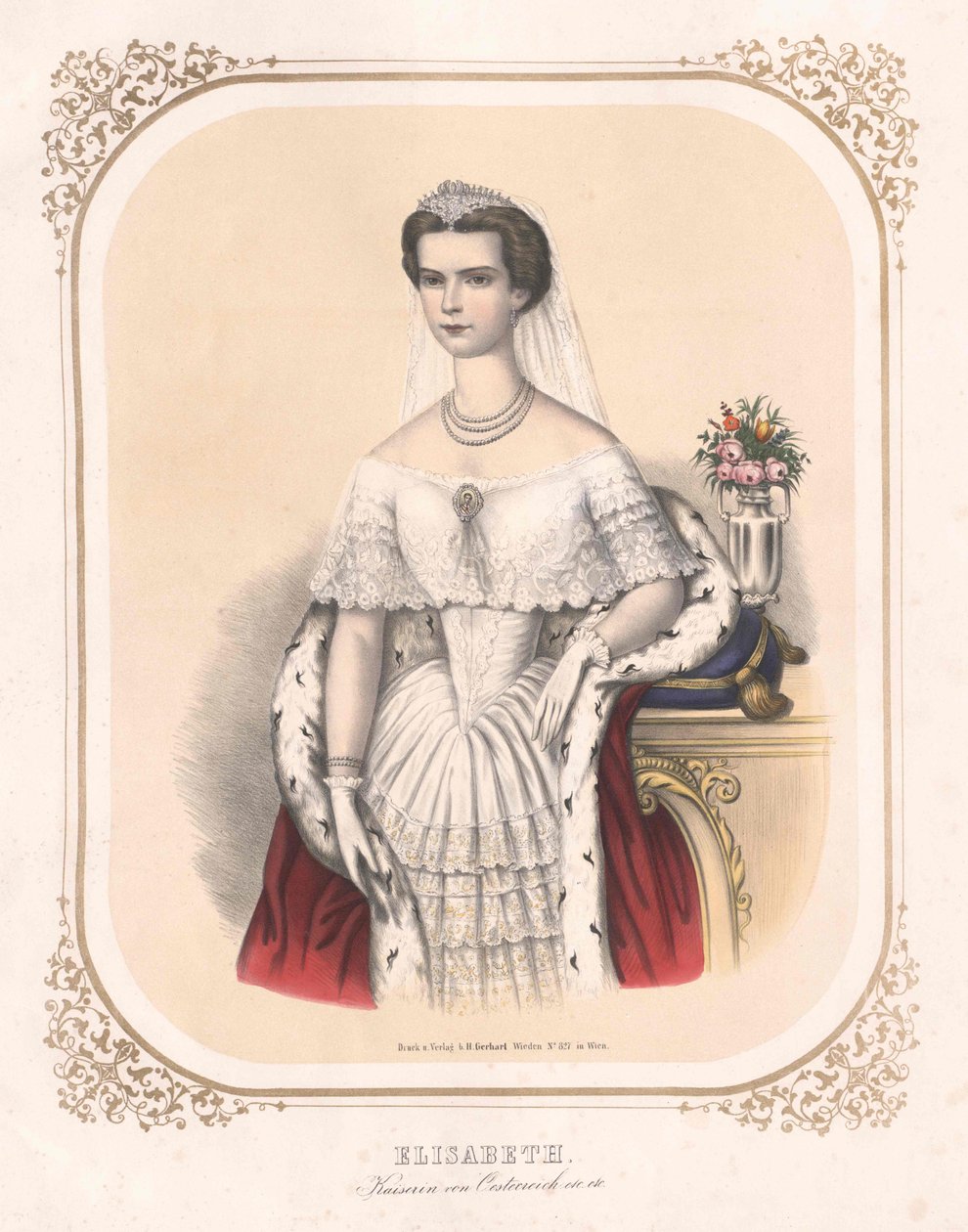 Imperatriz da Áustria Elisabeth de Artist Unknown