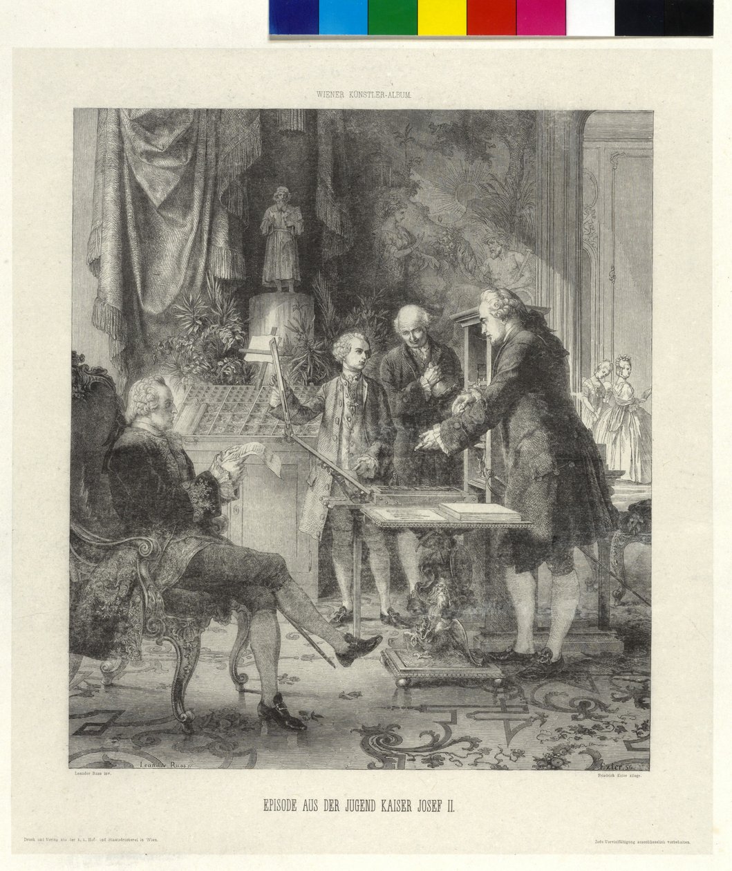 Episódio da juventude do imperador José II de Artist Unknown