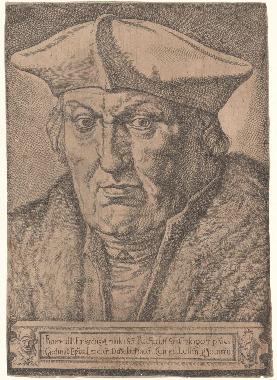 Erhard von der Marck (impressão) de Artist Unknown