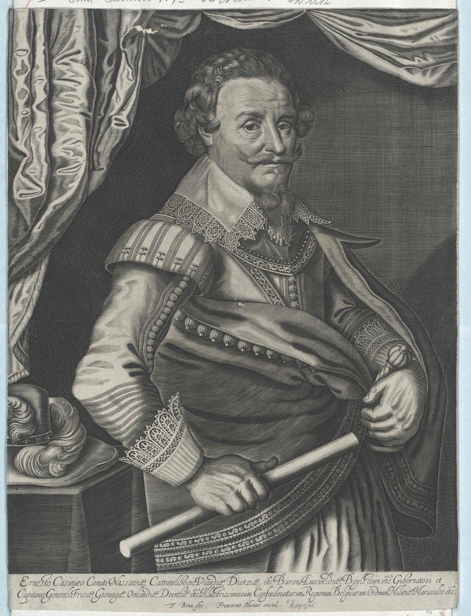 Ernst Casimir Conde von Nassau-Dietz de Artist Unknown