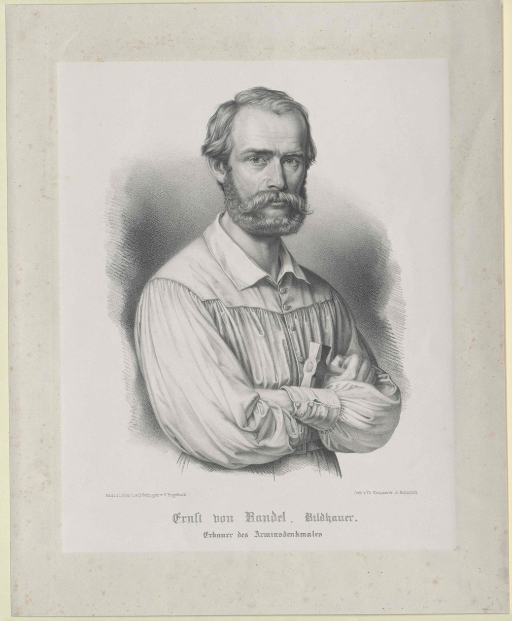 Ernst von Bandel de Artist Unknown