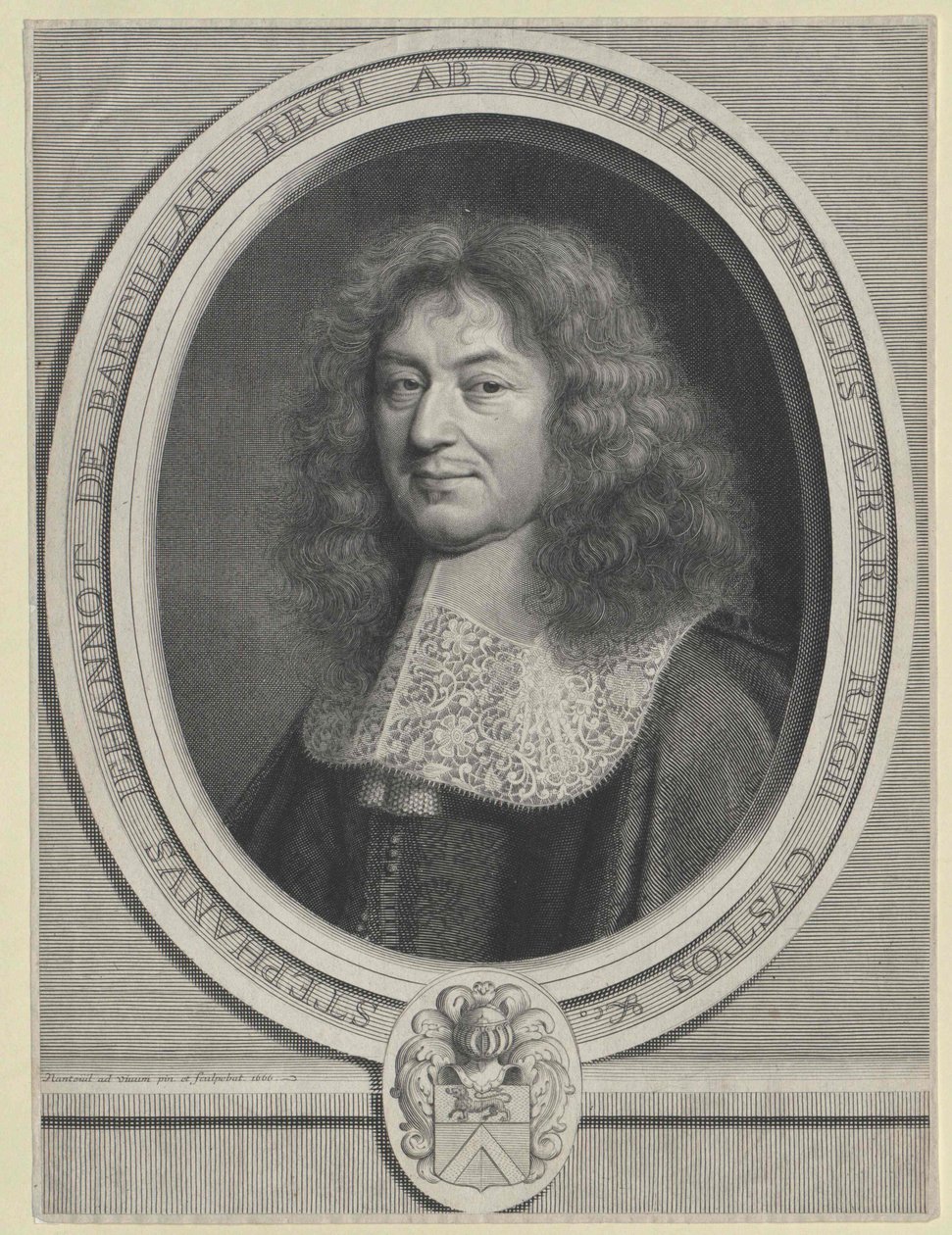 Etienne de Bartillat (gravura) de Artist Unknown