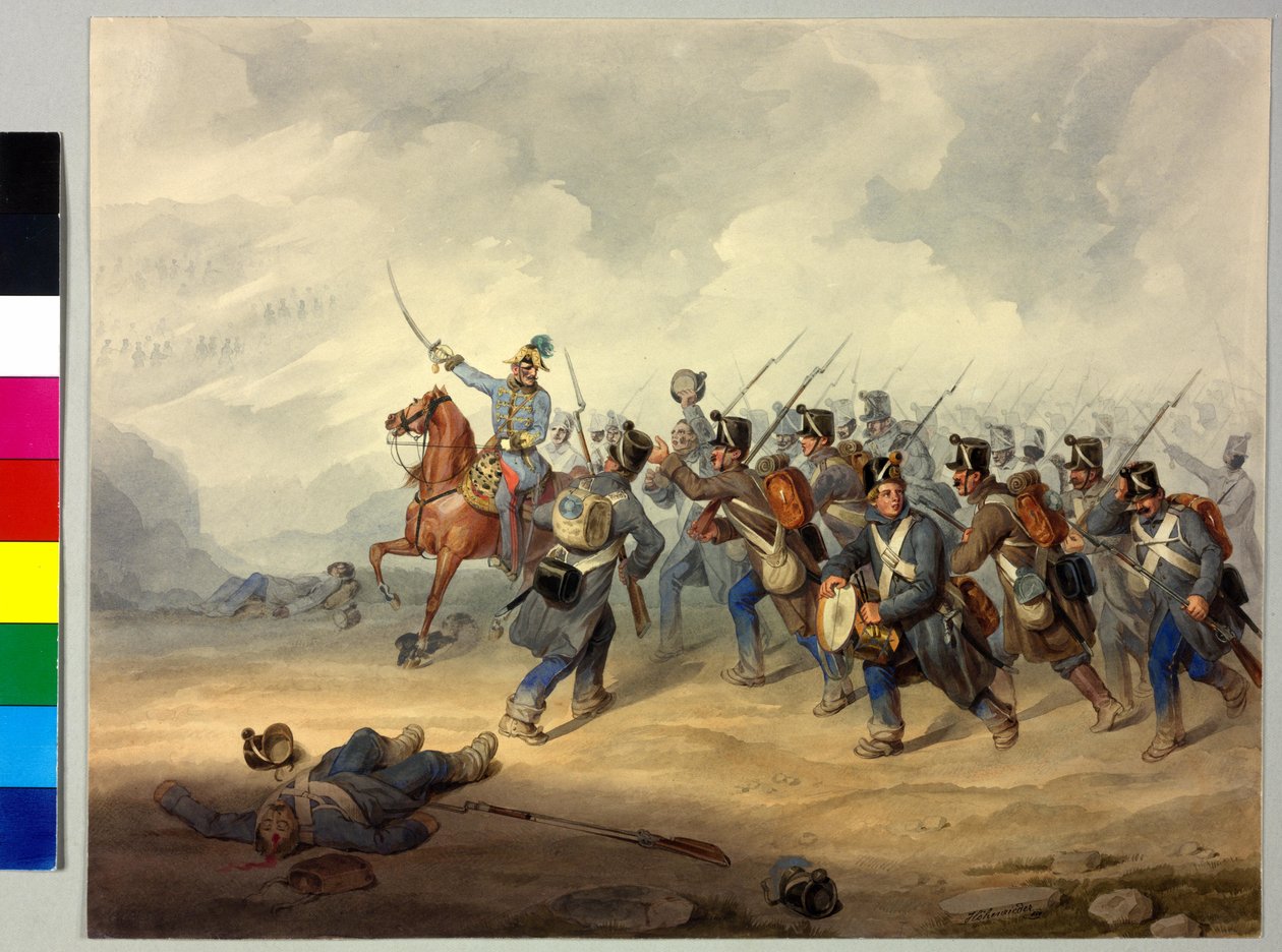 FML Franz Henry conta Schlik na batalha de Artist Unknown
