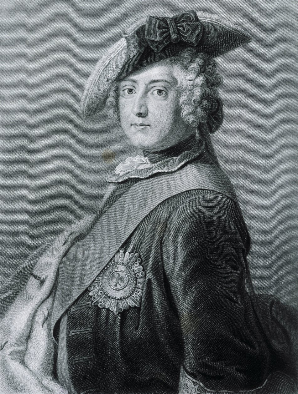 FREDERICO II "o Geat" (1712-1786). Rei da Prússia (1740-1786). de Artist Unknown