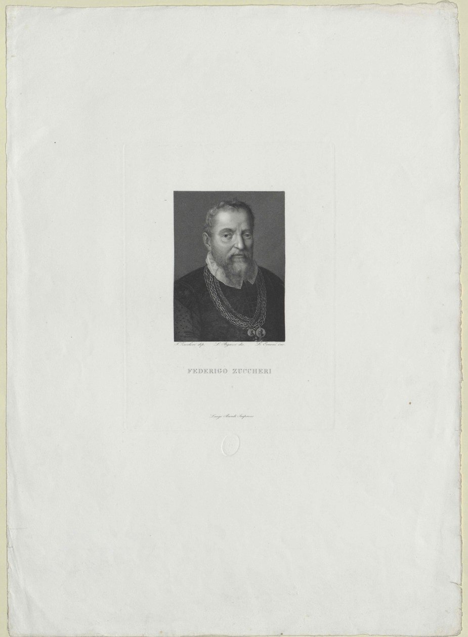 Federico Zuccaro (impressão) de Artist Unknown