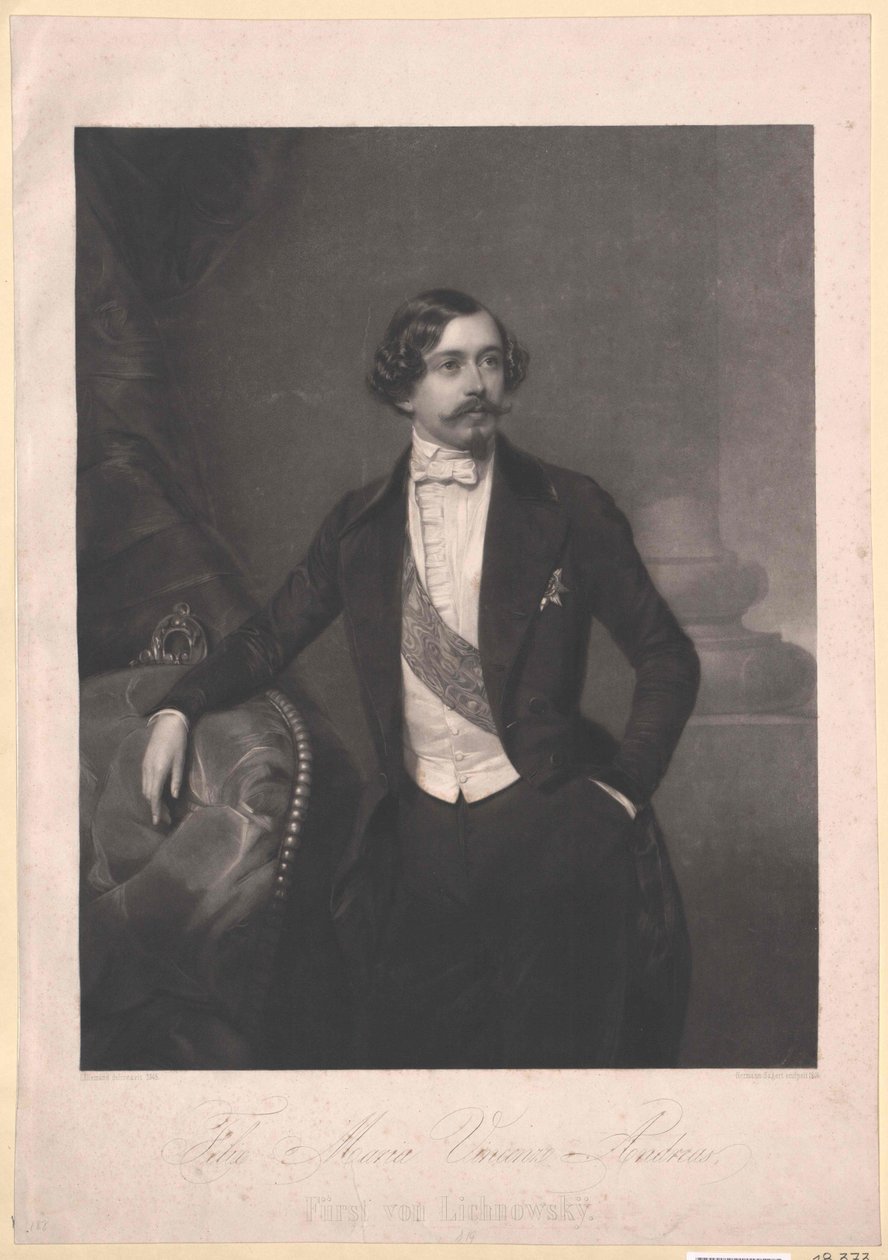 Félix Conde Lichnowsky de Artist Unknown