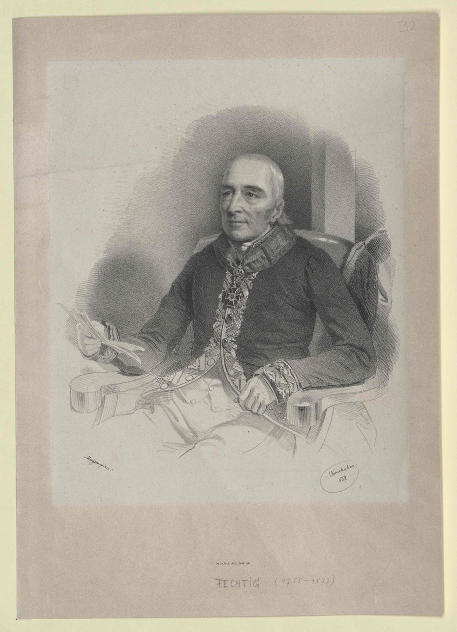 Ferdinando barão de Fechtig-Fechtenberg de Artist Unknown