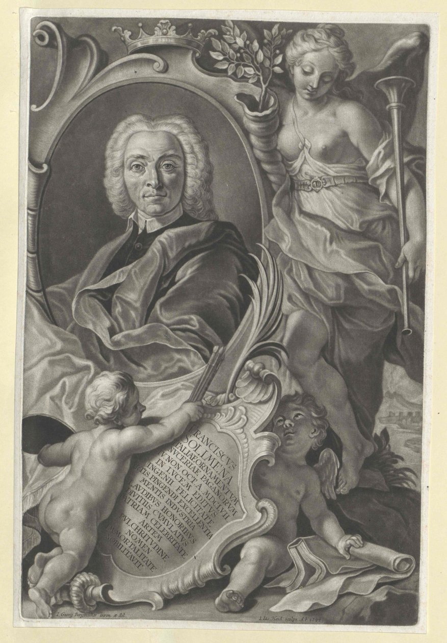 Francesco Solimena (impressão) de Artist Unknown