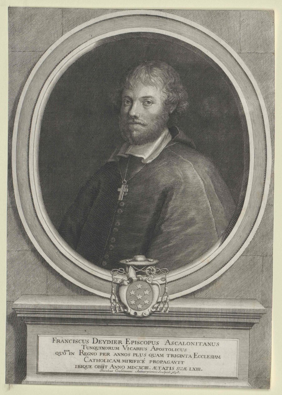 Francois Deidier (impressão) de Artist Unknown