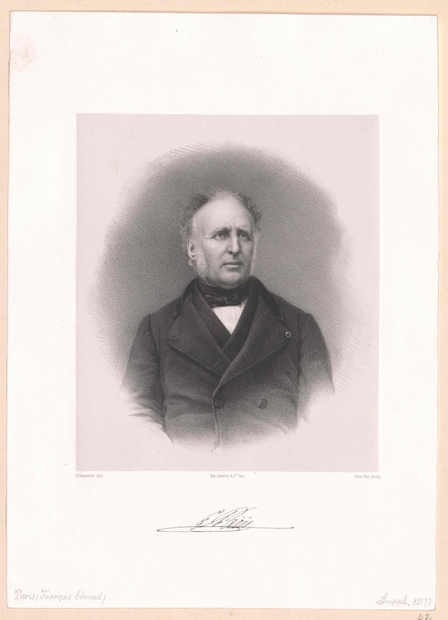 François Edmond Paris de Artist Unknown