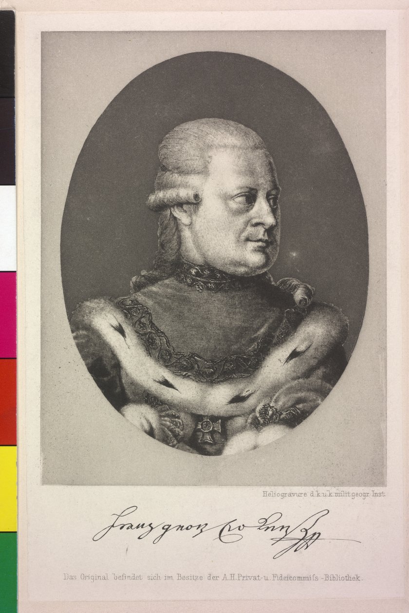 Franz George Ritter von Kees (impressão) de Artist Unknown