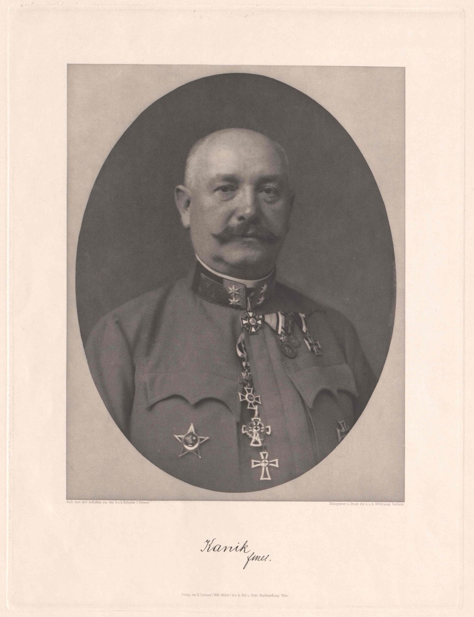 Franz Kanik (impressão) de Artist Unknown