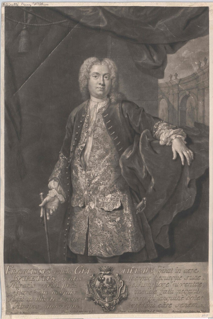 Franz Wilhelm Buirette-Oehlefeld de Artist Unknown