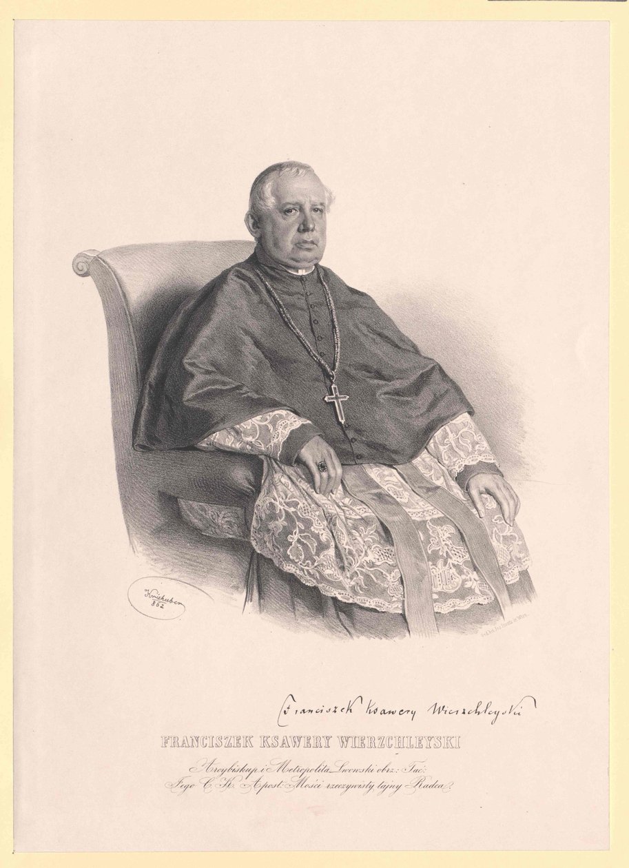 Franz Xavier cavaleiro Wierzchleyski de Artist Unknown