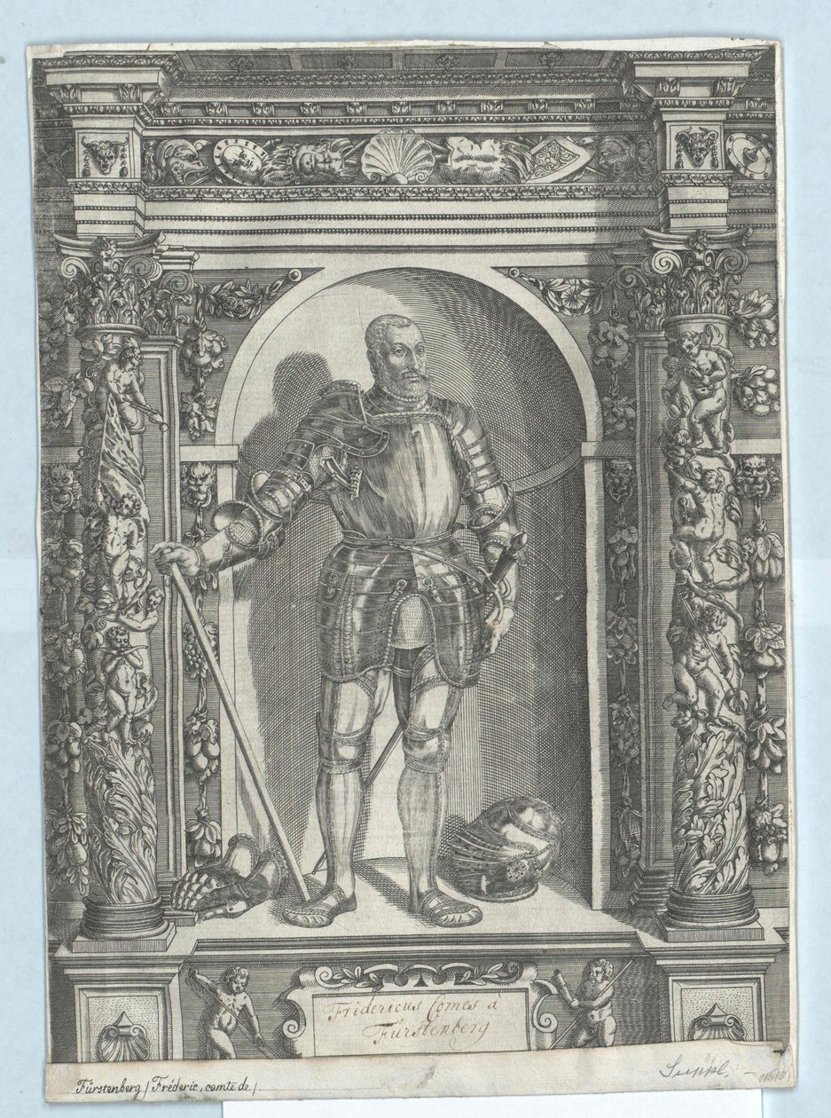 Frederico II conde de Fuerstenberg a Fuerstenberg de Artist Unknown