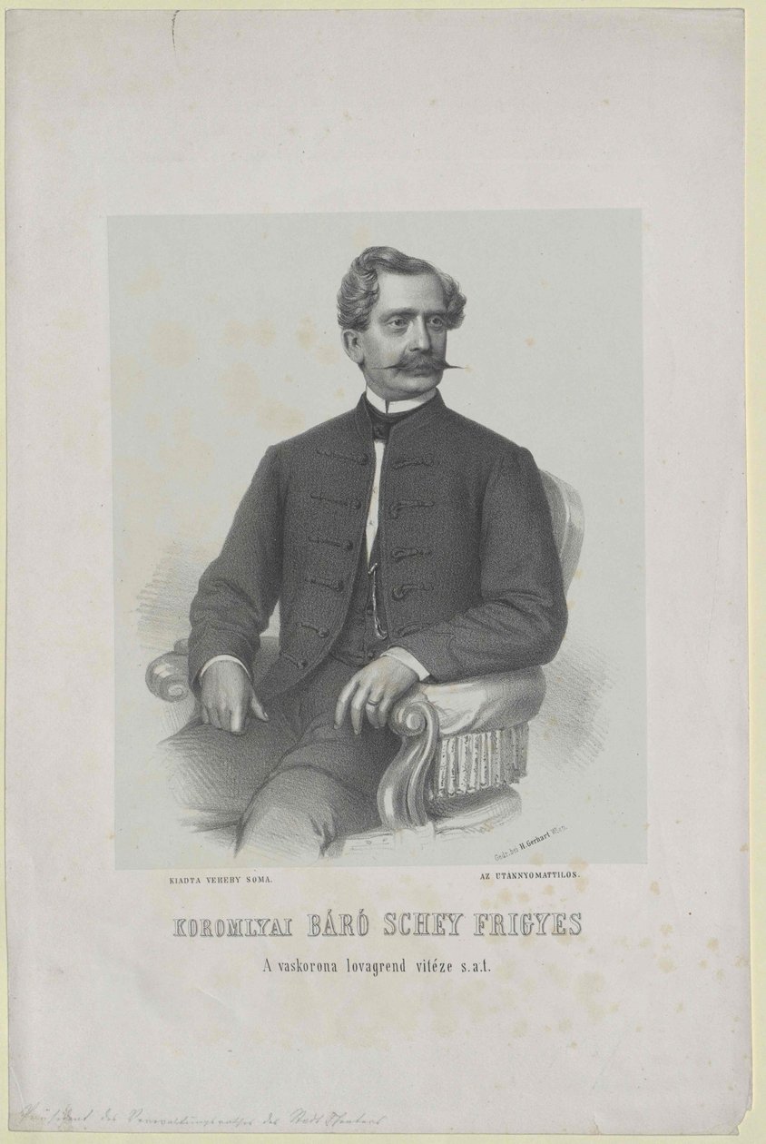 Frederick Baron Schey-Koromla de Artist Unknown
