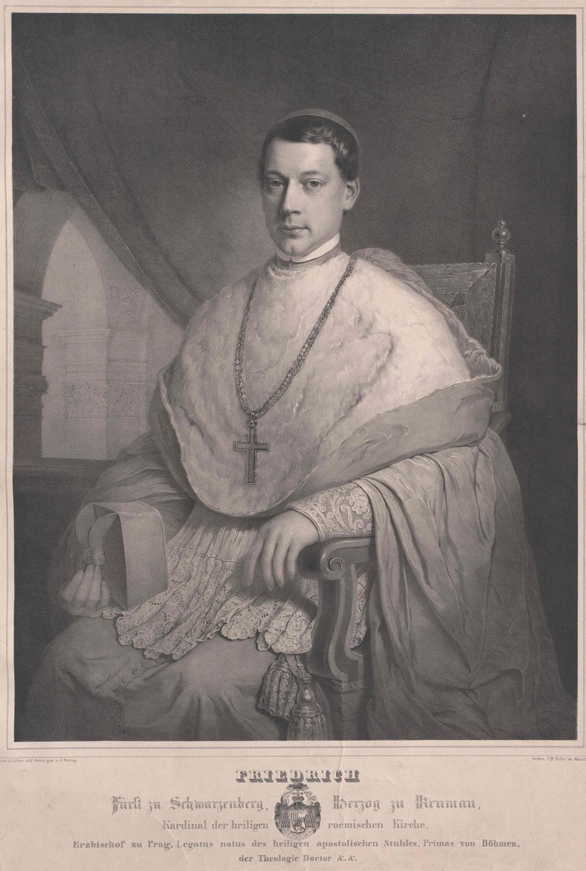 Frederick count Schwarzenberg-Krumau de Artist Unknown