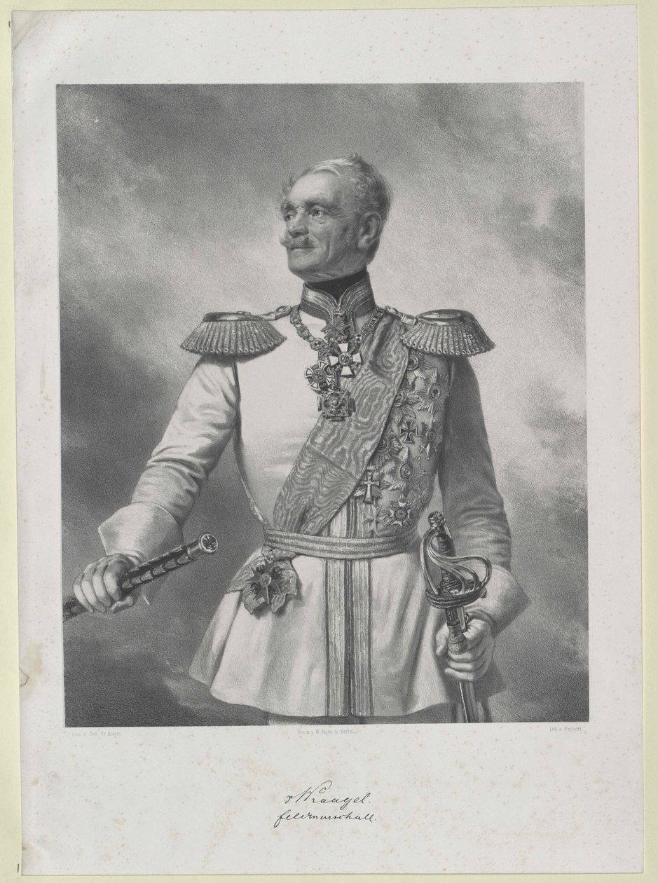 Frederick count Wrangel de Artist Unknown
