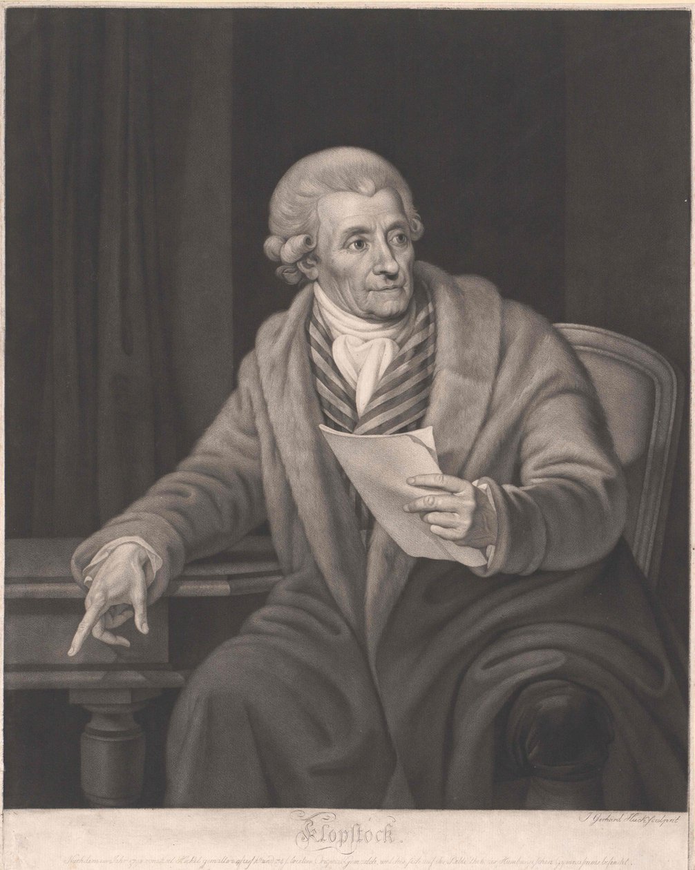 Friedrich Gottlieb Klopstock de Artist Unknown