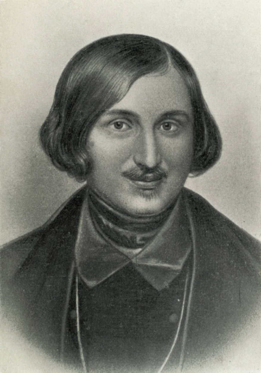 GOGOL, Nikolai Vasilievich (1809-1852). Romancista e dramaturgo russo. Gravura. de Artist Unknown