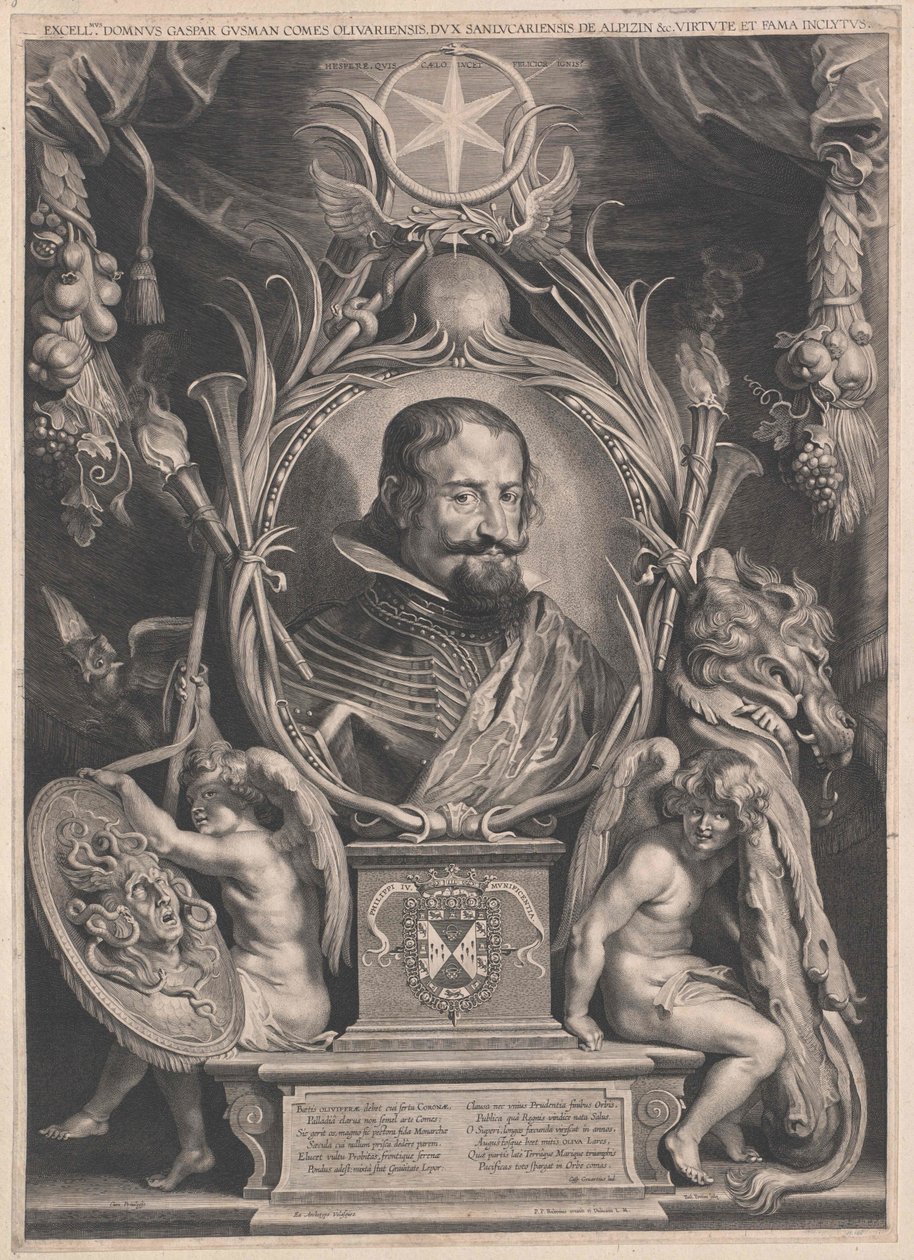 Gaspar Duke of San Lucar de Barameda Conde Duca Olivarez z Guzman de Artist Unknown
