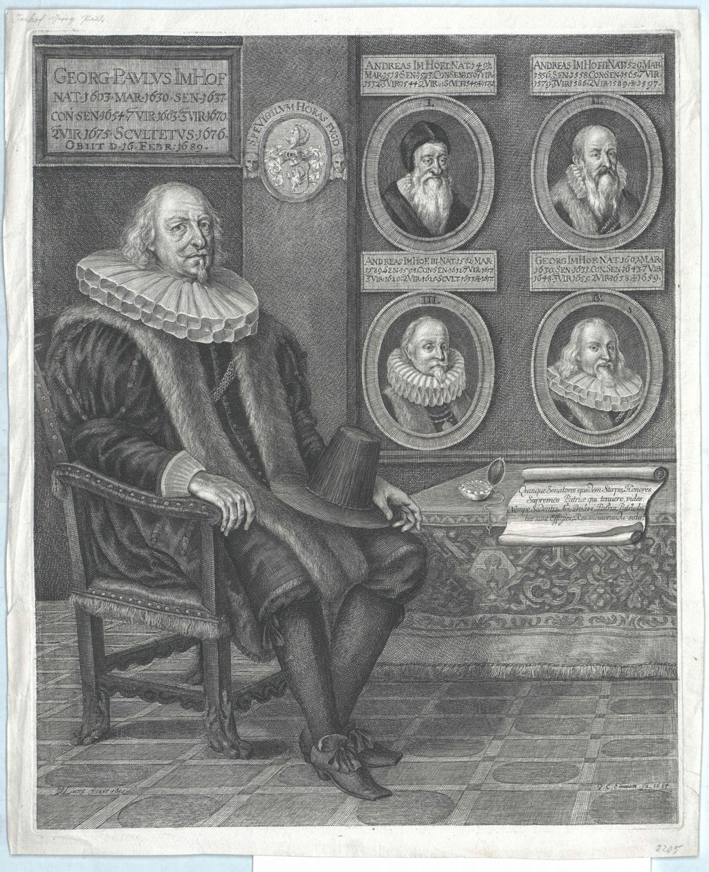 George Paul Imhof de Artist Unknown