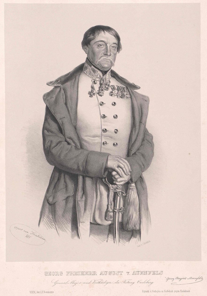 George barão August von Auenfels de Artist Unknown