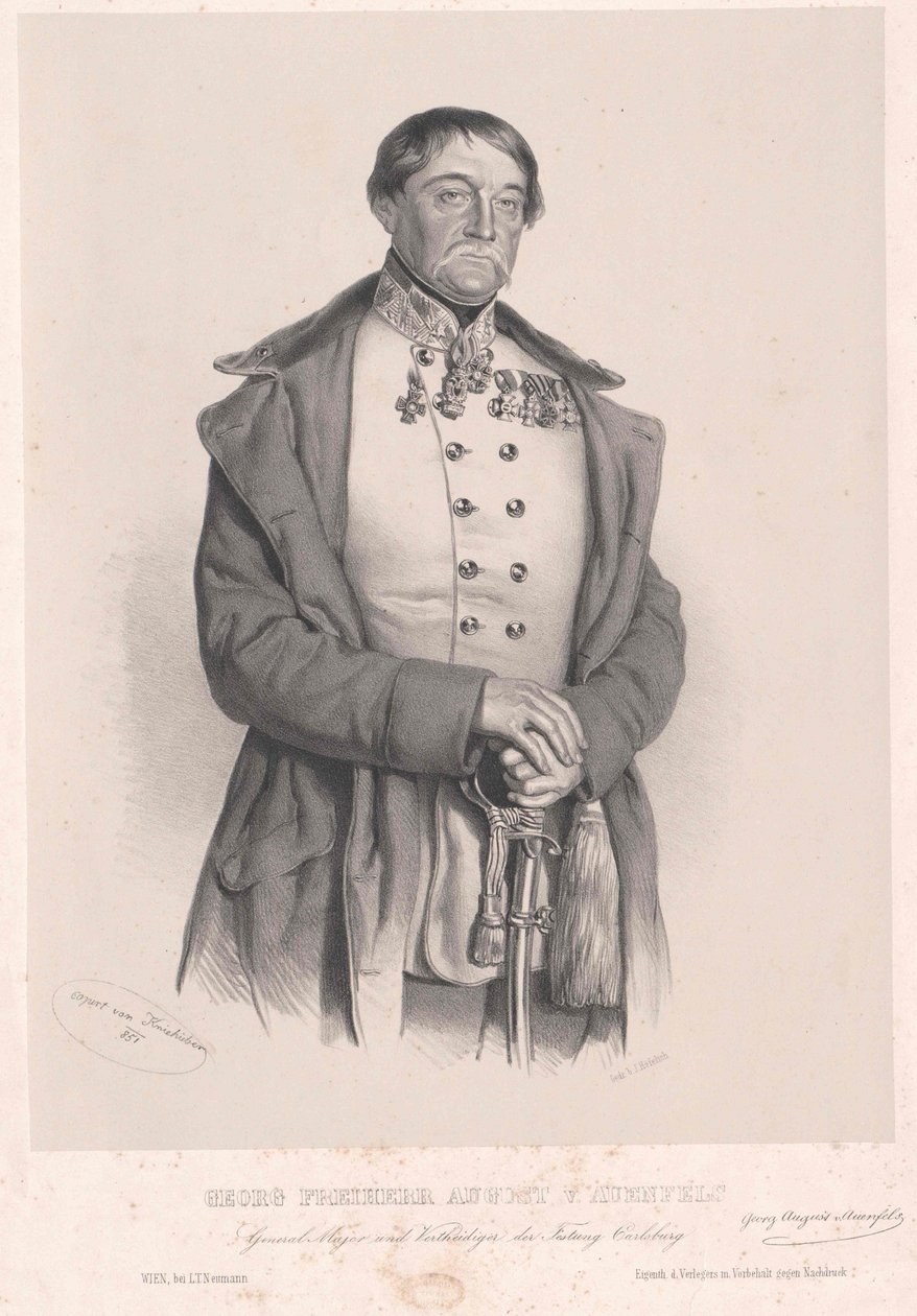 George barão August von Auenfels de Artist Unknown
