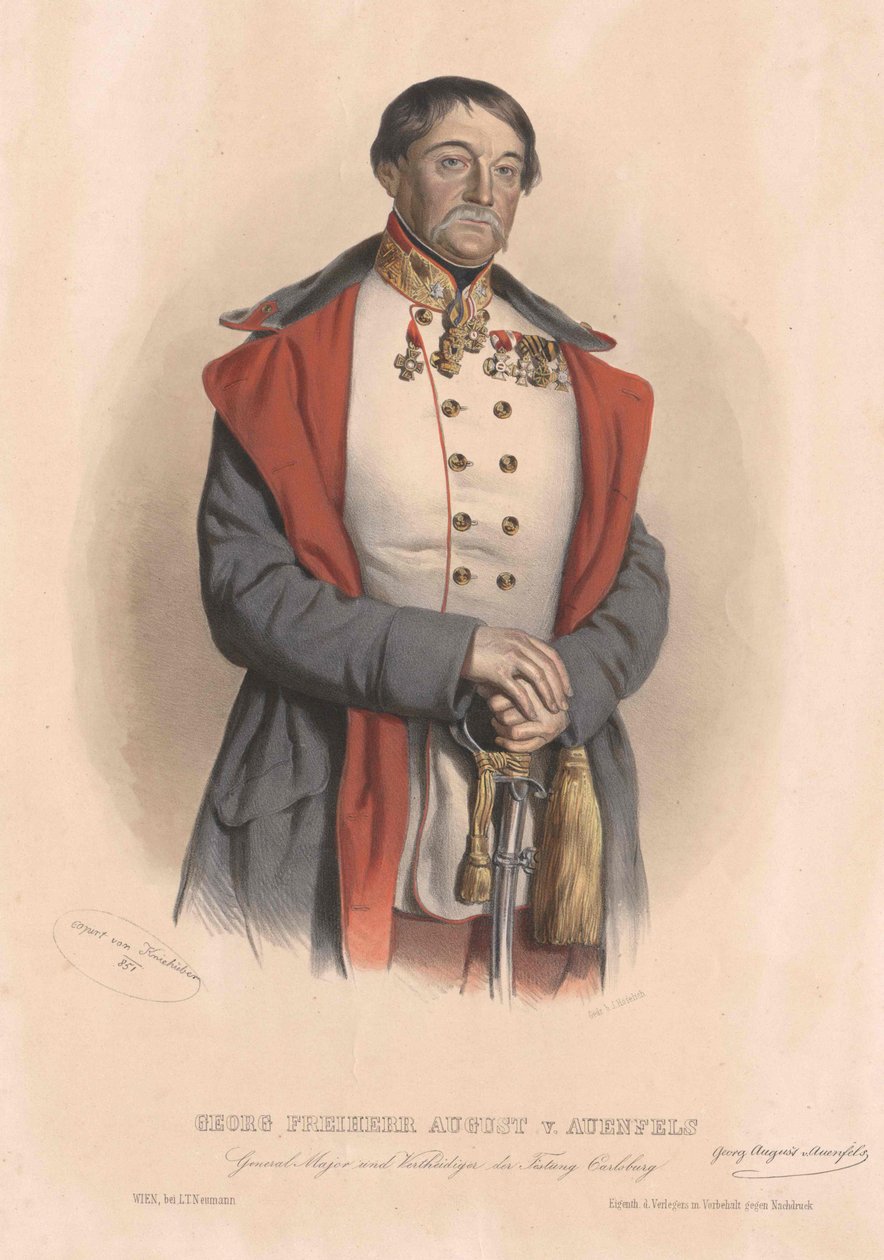 George barão August von Auenfels de Artist Unknown