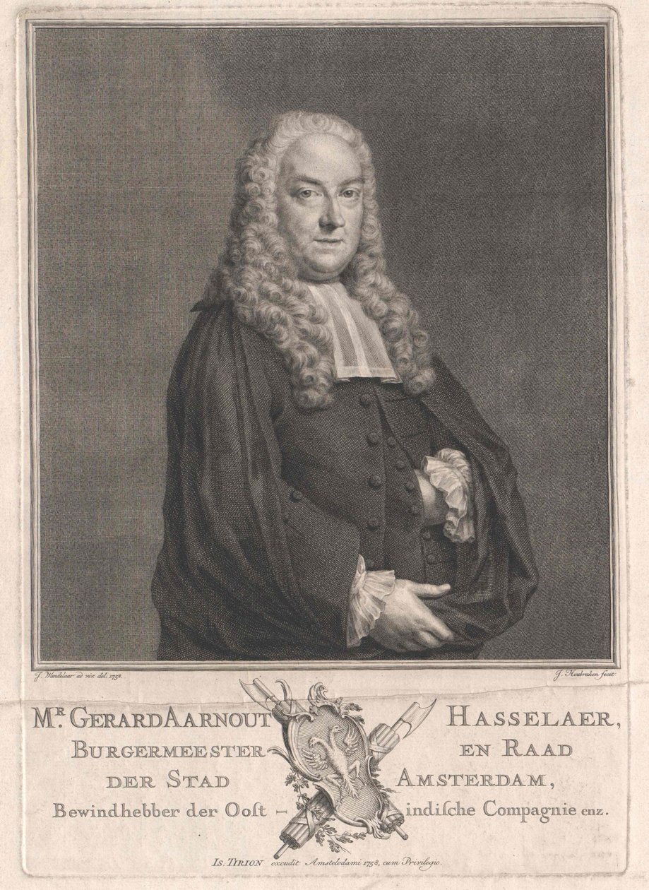 Gerard Aarnout Hasselaer de Artist Unknown