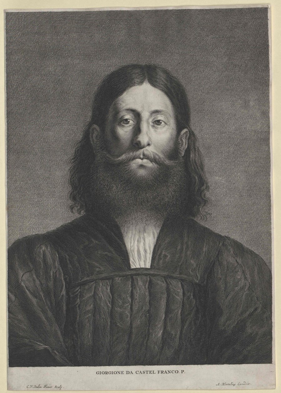 Giorgione (impressão) de Artist Unknown