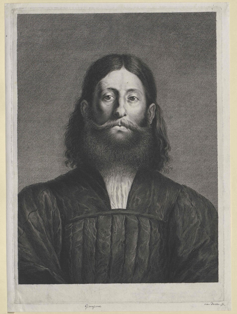 Giorgione (impressão) de Artist Unknown