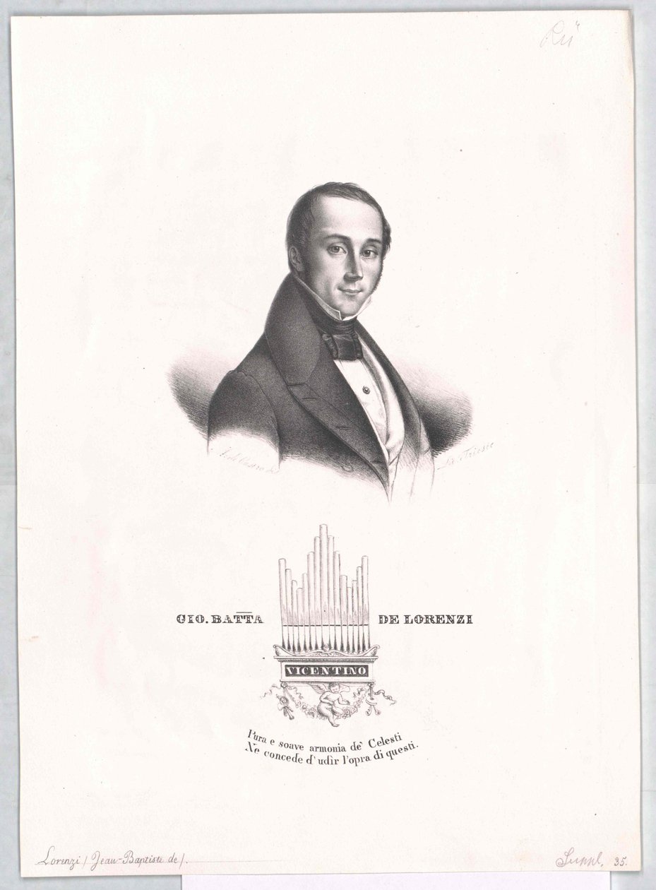 Giovanni Battista de Lorenzi de Artist Unknown