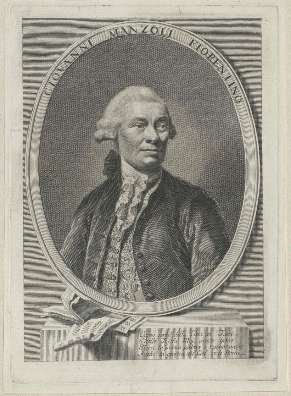 Giovanni Manzuoli (impressão) de Artist Unknown