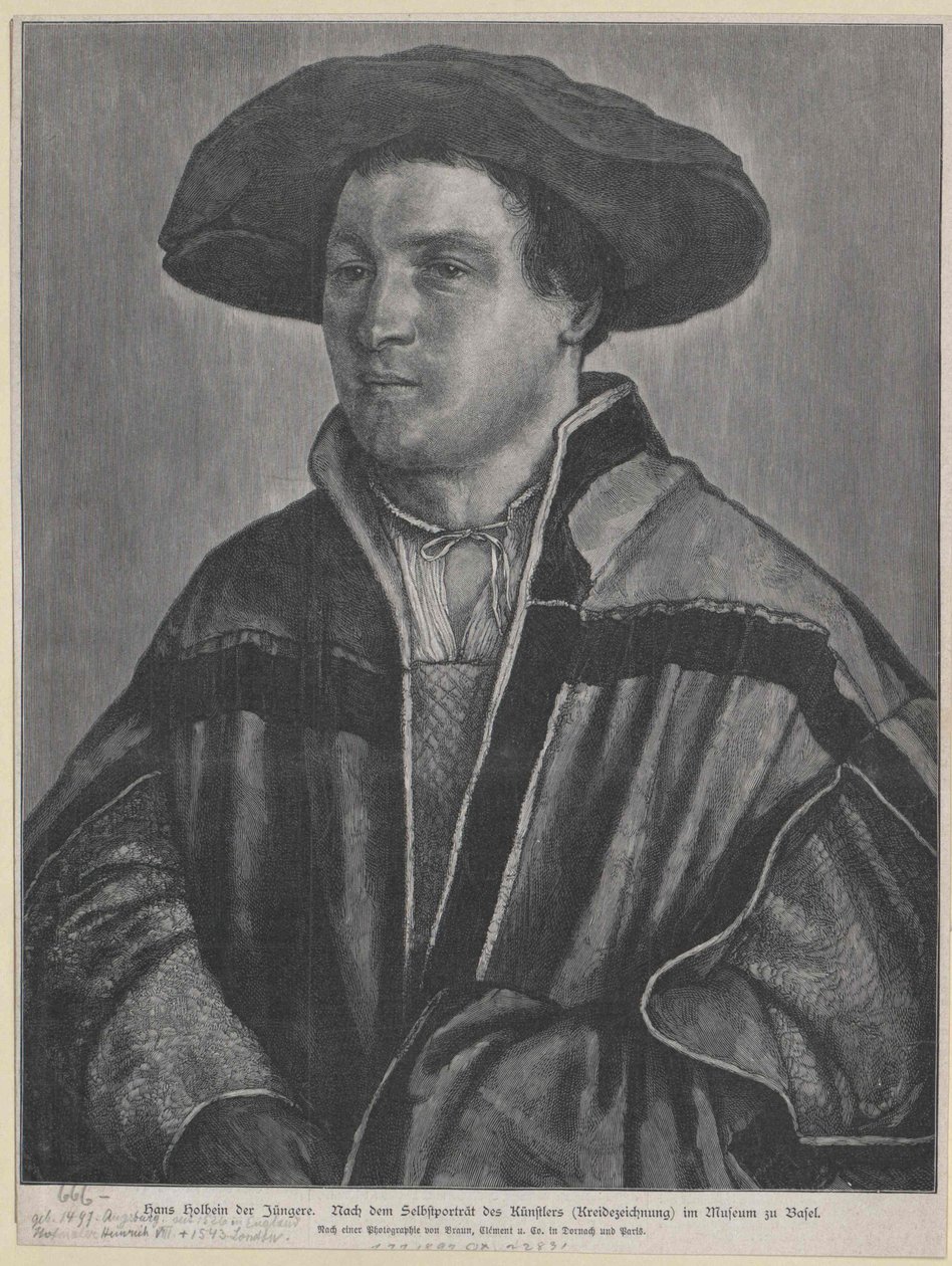 Hans Holbein (impressão) de Artist Unknown