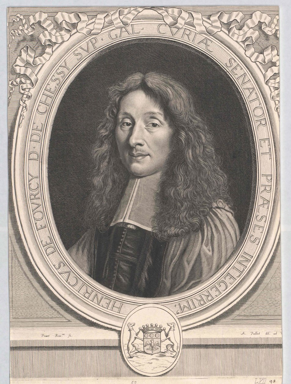 Henri II Fourcy (gravura) de Artist Unknown