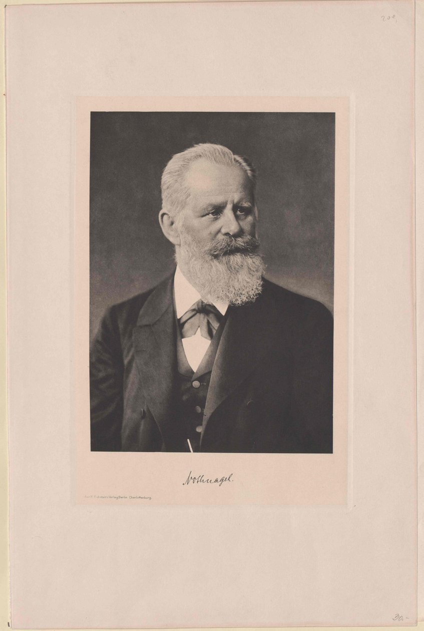 Hermann Nothnagel (impressão) de Artist Unknown